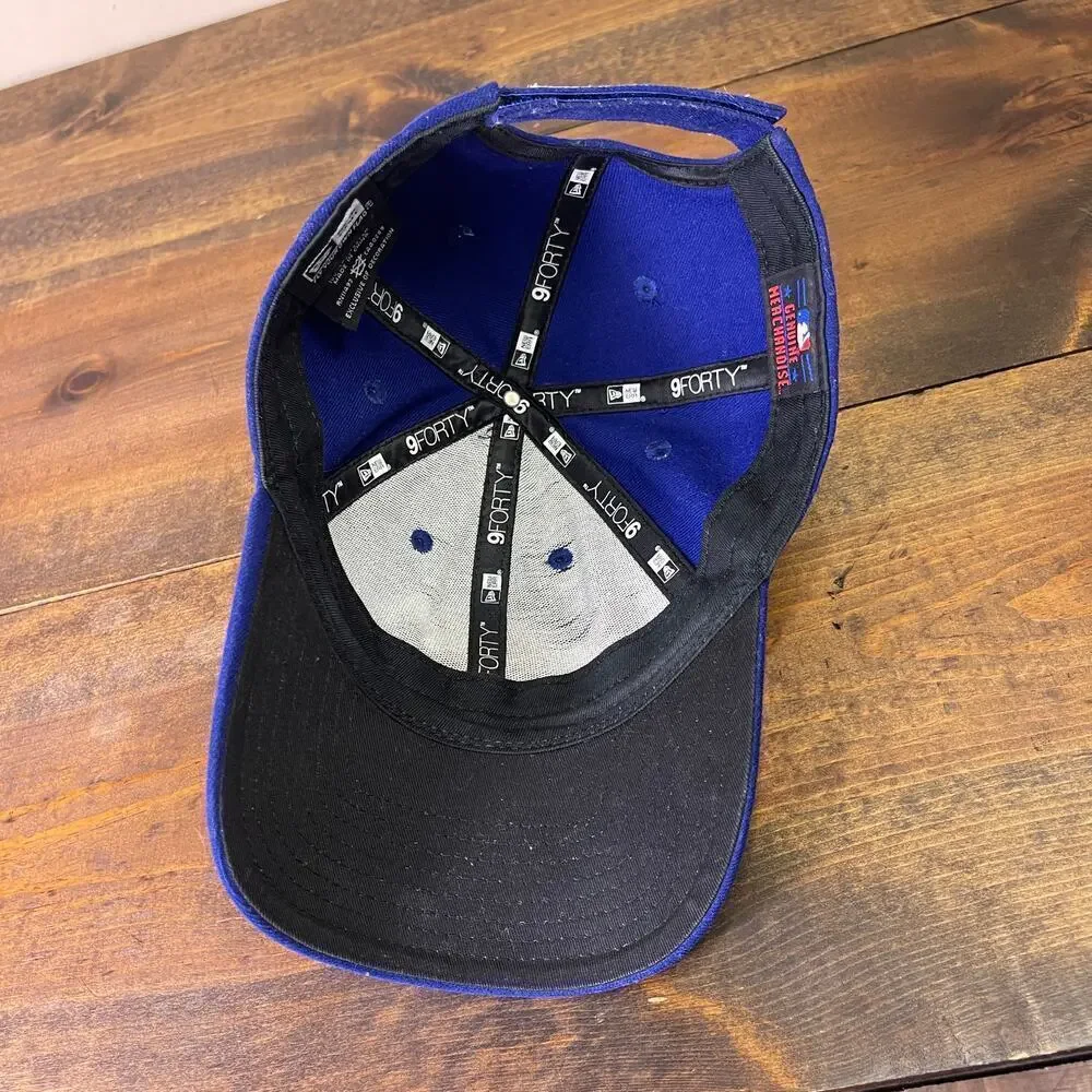New Era Chicago Cubs MLB Hat Blue Adjustable Strapback Genuine Merchandise